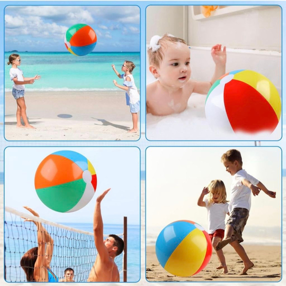 Beach Ball, Inflatable, 20" 2 pack - Picture 8 of 8
